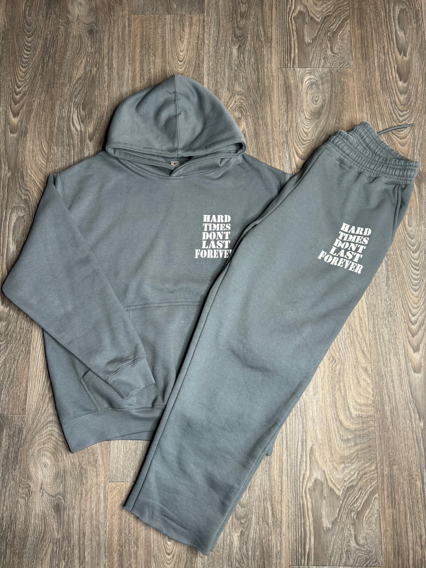 Space Gray HARD TIMES Sweatsuit
