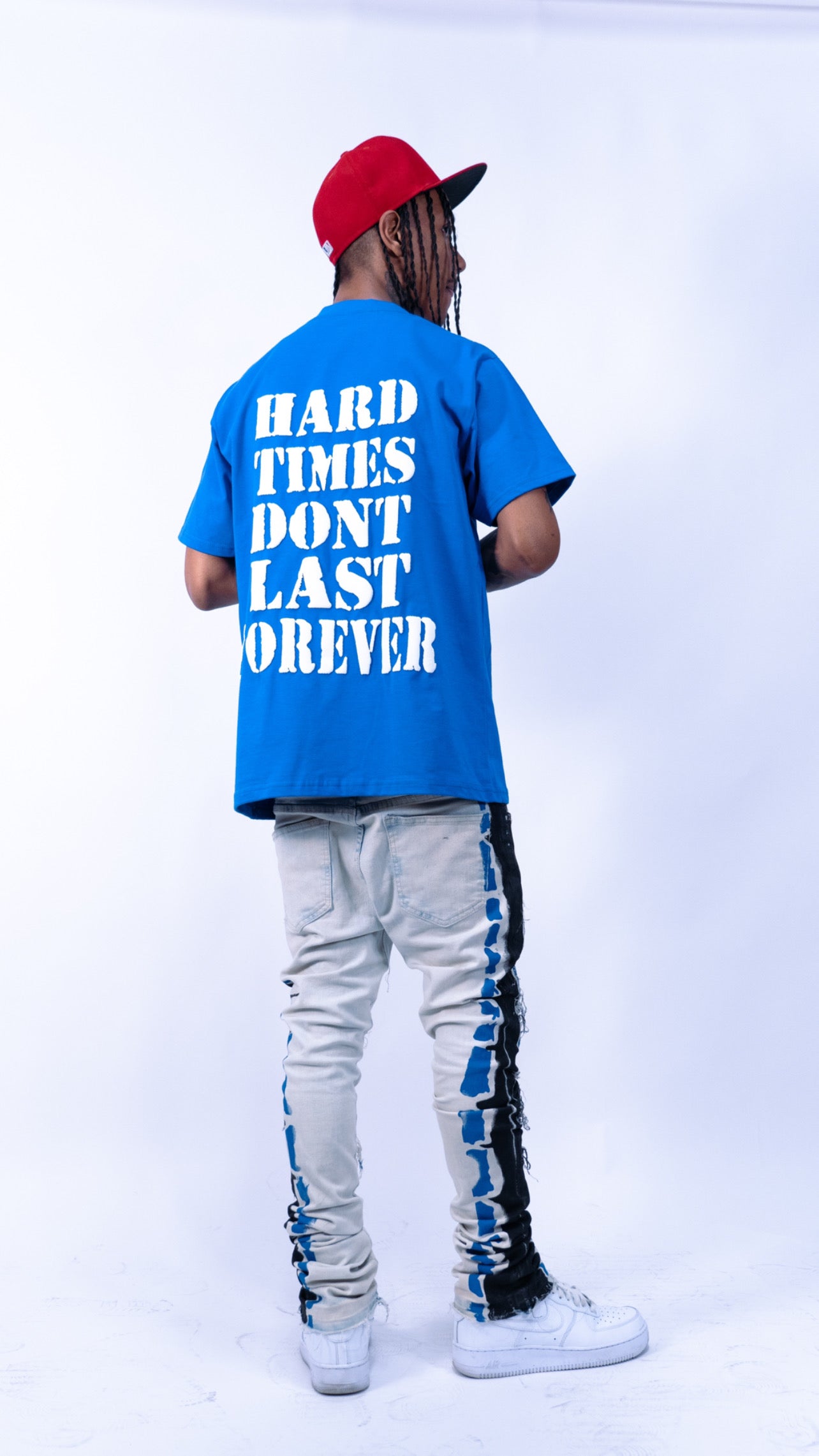 HARD TIMES BLUE SHIRT