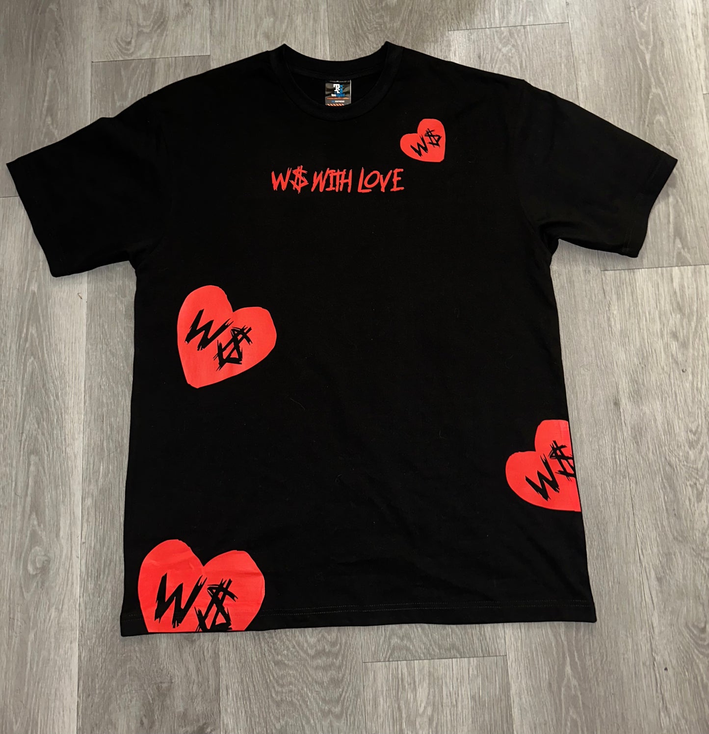 Wesside With Love Black T-Shirt