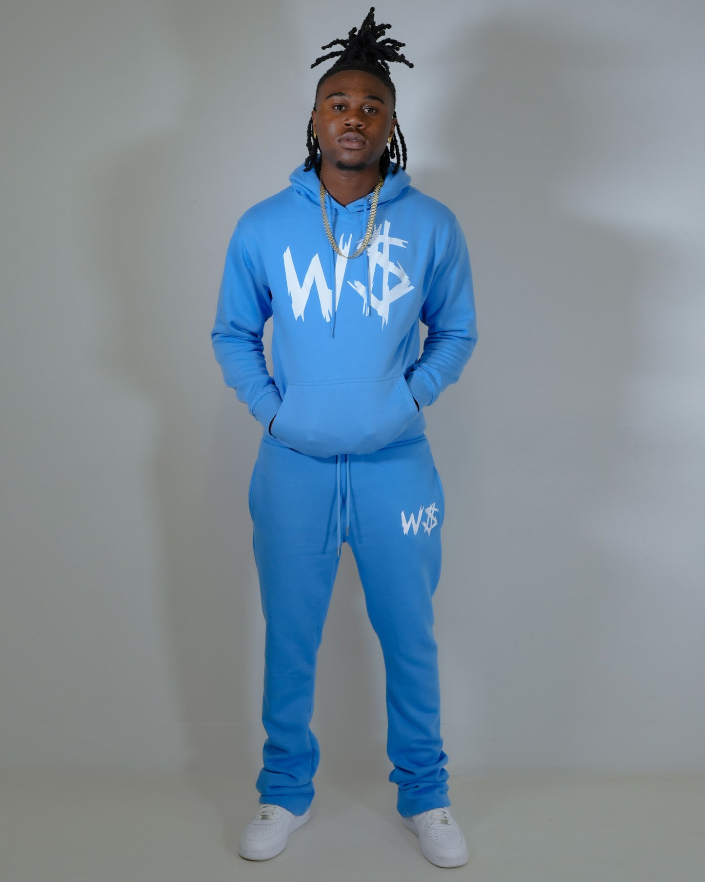 Sky Blue W$ Sweatsuit