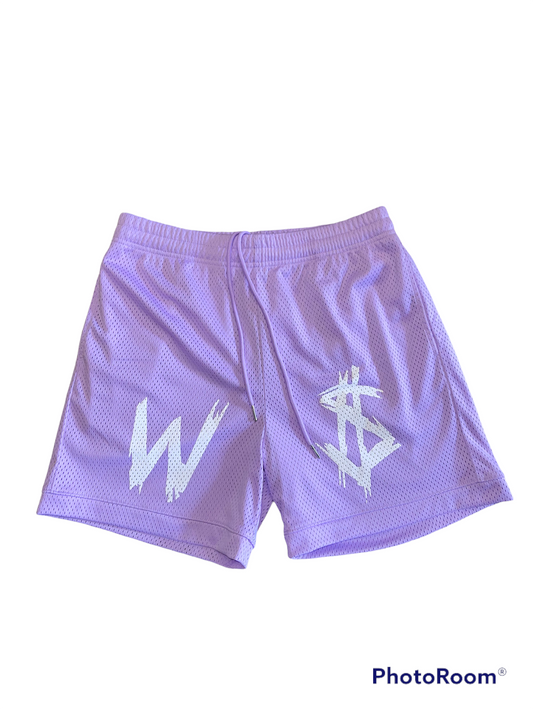 W$ Lavender Shorts