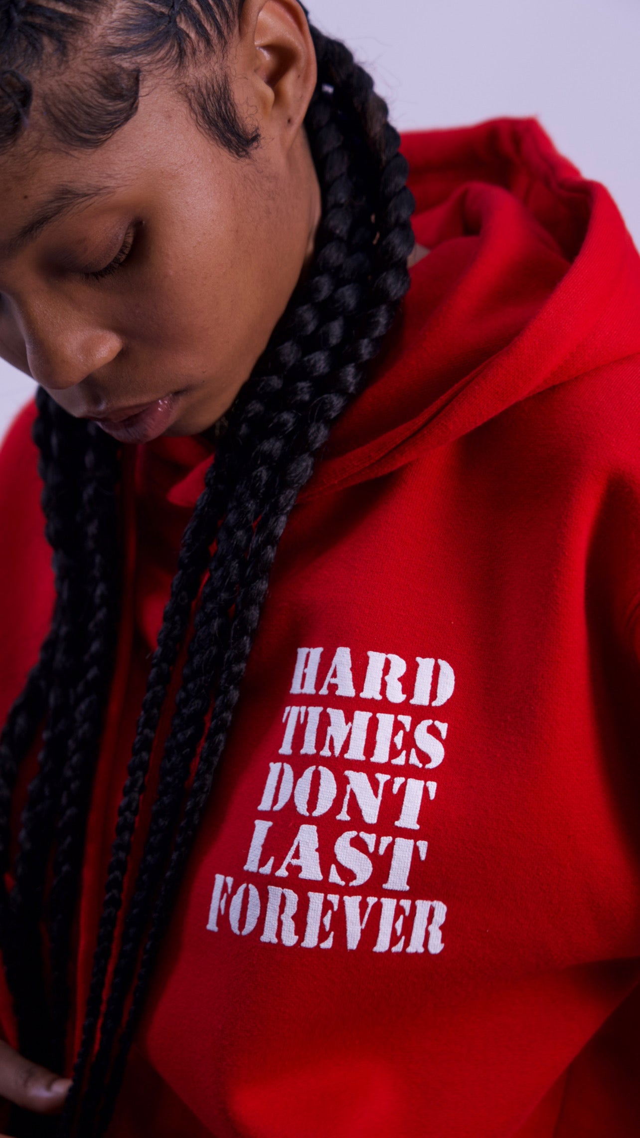 Hard Times Red Hoodie