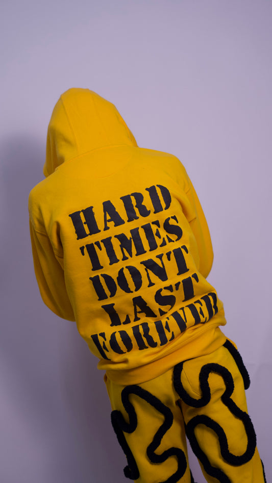 Hard Times Yellow Hoodie