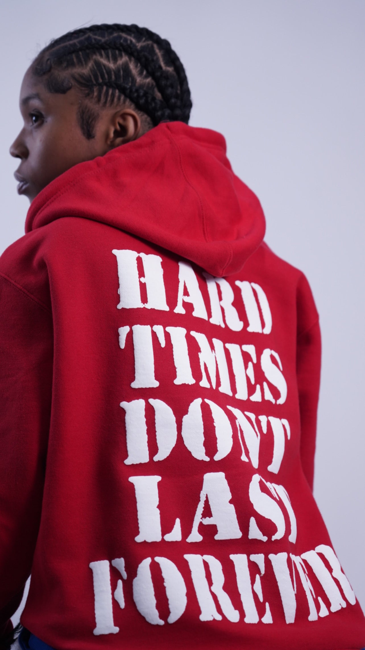 Hard Times Red Hoodie